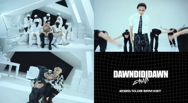 던(DAWN), 미니 1집 타이틀곡 '던디리던 (Feat. 제시)' 뮤직비디오 티저 공개