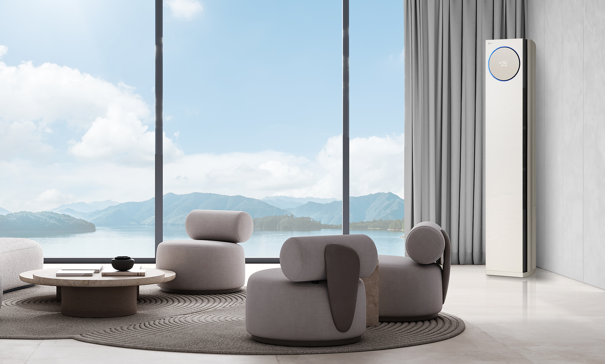 LG Electronics launches new AI voice recognition air conditioner 'Whisen'