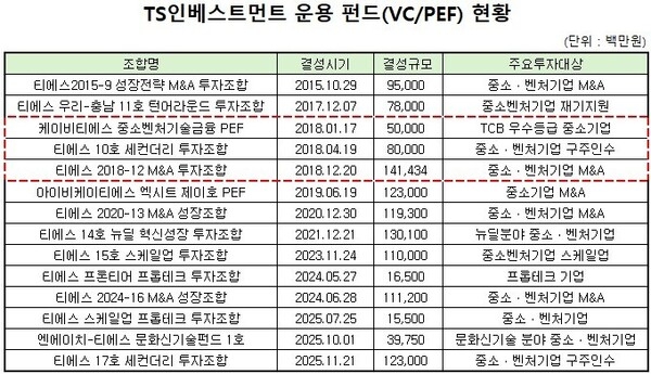 청산에 만기 연장까지...TS인베스트, '2018 빈티지' 엑시트 담금질 - 뉴스 썸네일 이미지