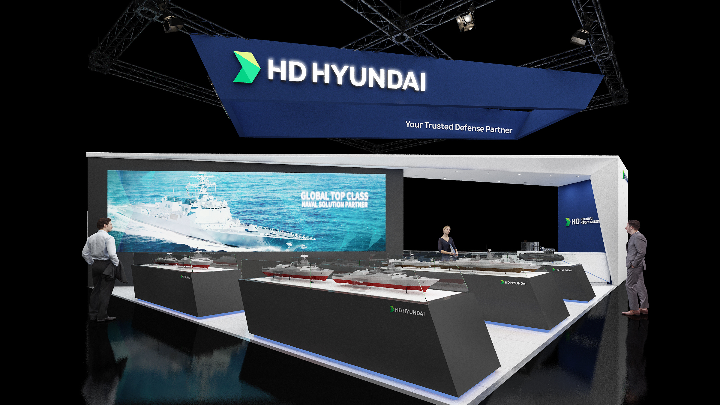 HD Hyundai Heavy Industries exhibits 12 types of ships at Philippine ...