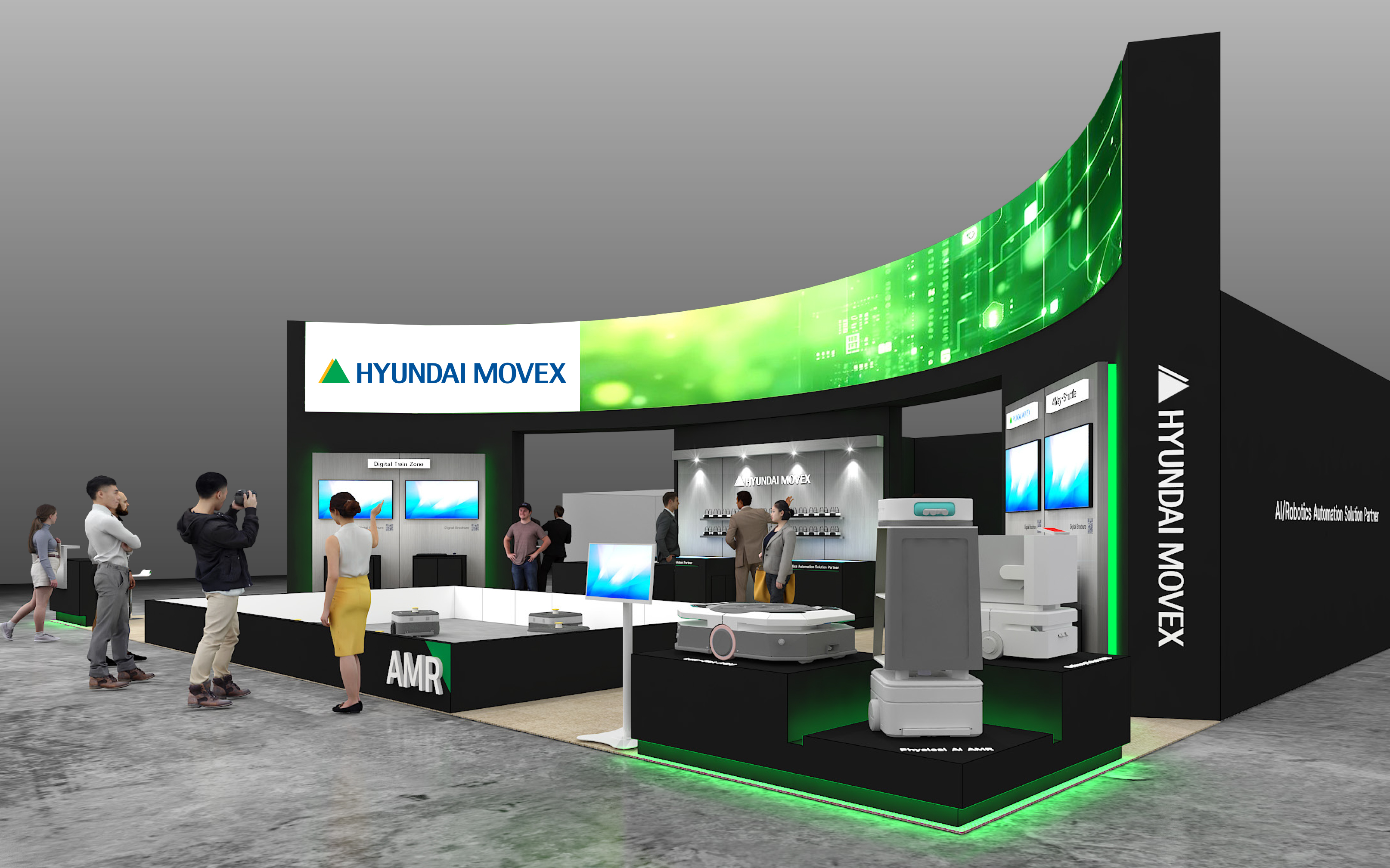 Movex Robotics Hyundai Movex AI and robot-based logistics technology unveiled at 'AW 2026'
