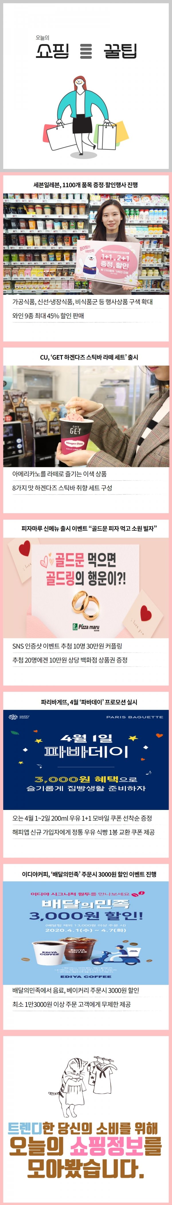 세븐일레븐·CU·피자마루 등